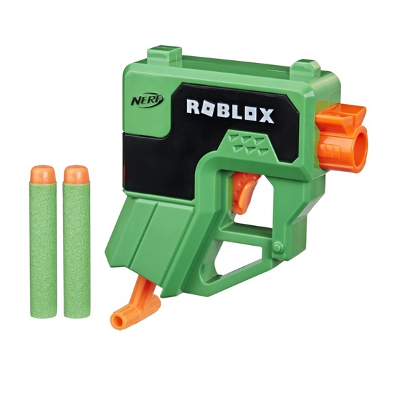Nerf Roblox Phantom Forces: Boxy Buster Dart Blaster, 2 Darts - Picture 1 of 5